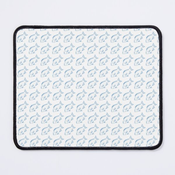 Item preview, Kawaii Bluefish in Vivid Blue and White designed and sold by fruttidimare.