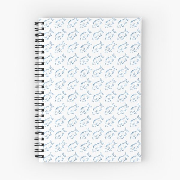 Item preview, Kawaii Bluefish in Vivid Blue and White designed and sold by fruttidimare.