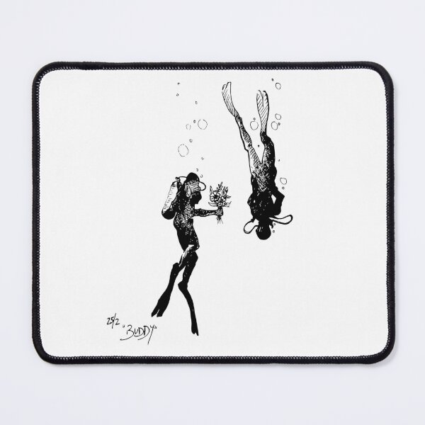 Item preview, Scuba Diver Buddy Love designed and sold by TheSquid-Global.