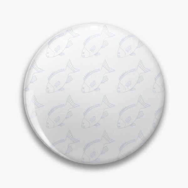 Item preview, Kawaii Bluefish in Icy Blue and White designed and sold by fruttidimare.