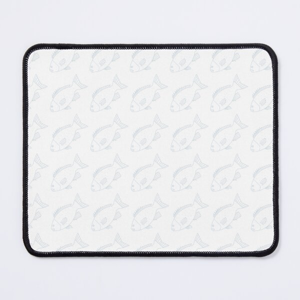 Item preview, Kawaii Bluefish in Icy Blue and White designed and sold by fruttidimare.