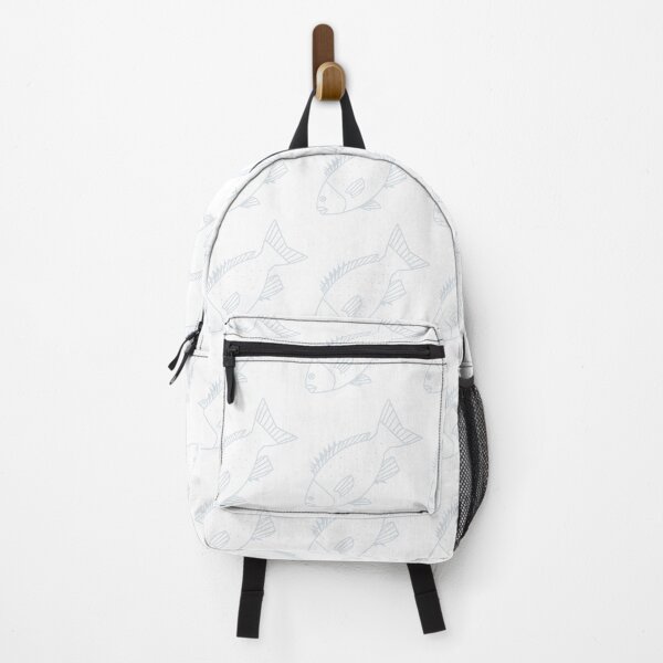 Item preview, Kawaii Bluefish in Icy Blue and White designed and sold by fruttidimare.