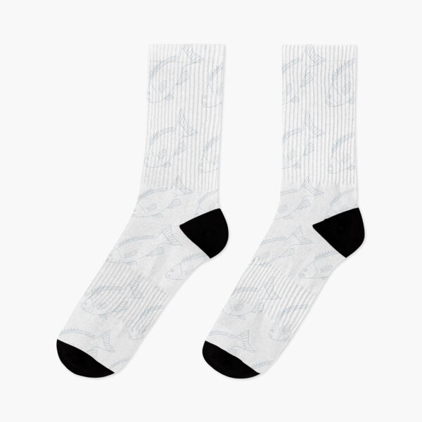 Item preview, Kawaii Bluefish in Icy Blue and White designed and sold by fruttidimare.