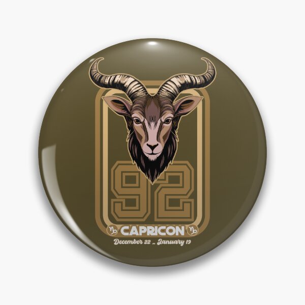 Item preview, Capricon Born in 1992 Zodiac star sign horoscope Astrology designed and sold by PURPLERAIN99.