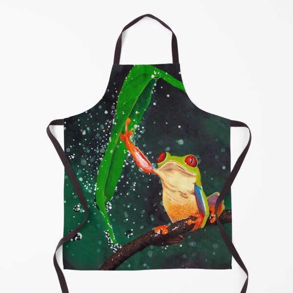 Item preview, "Frog Dancing in the Rain" designed and sold by Pintarrajearte.