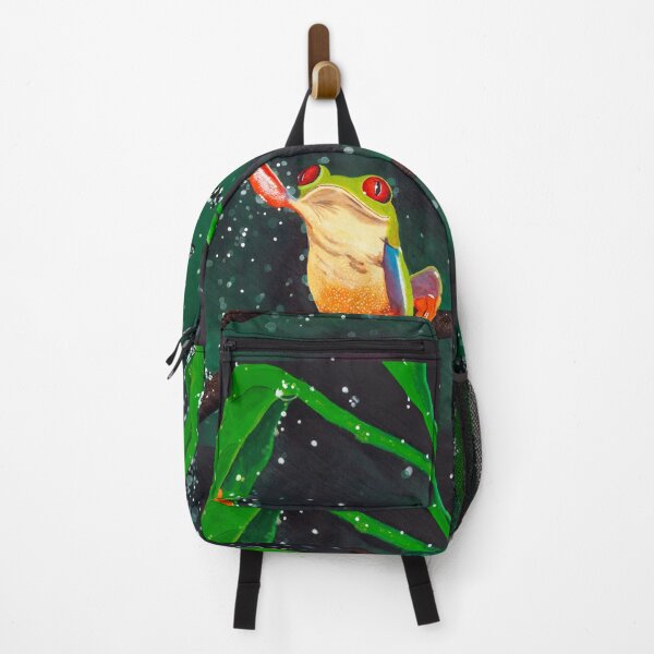 Item preview,  "Frog Dancing in the Rain" designed and sold by Pintarrajearte.