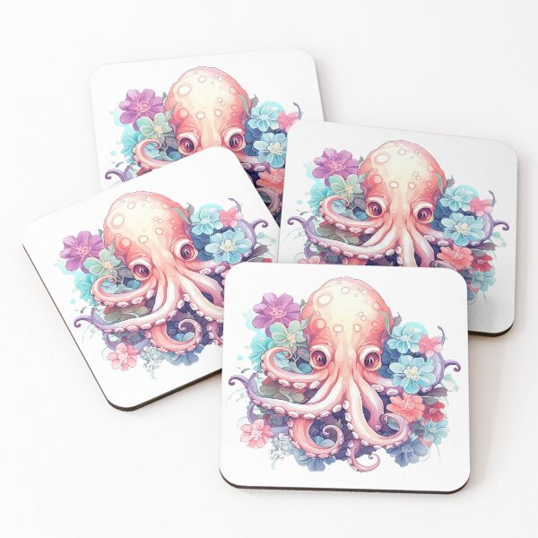 Item preview, Enchanting Octopus Fantasy Vector Design designed and sold by eyestetix.