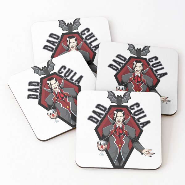 Item preview, Dadcula - Cool Funny Dad Halloween Print designed and sold by SchmancyPrints.