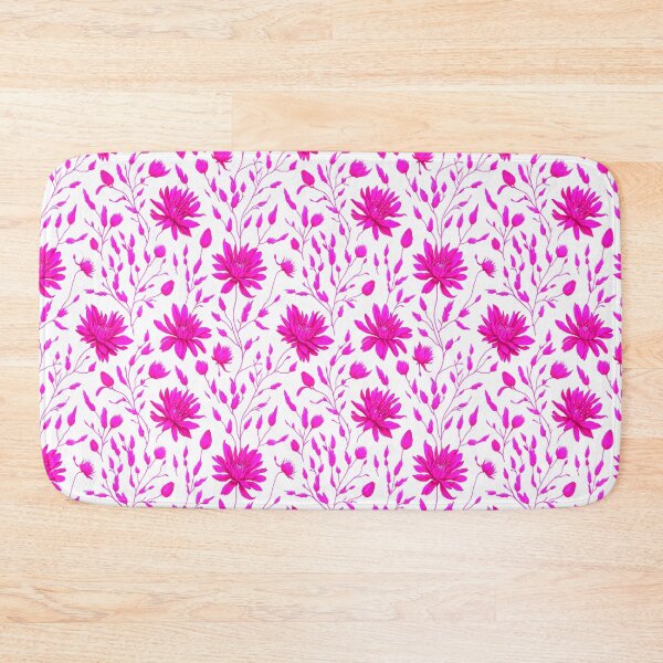 Item preview, Pink floral seamless pattern designed and sold by Jayjaynaenae.