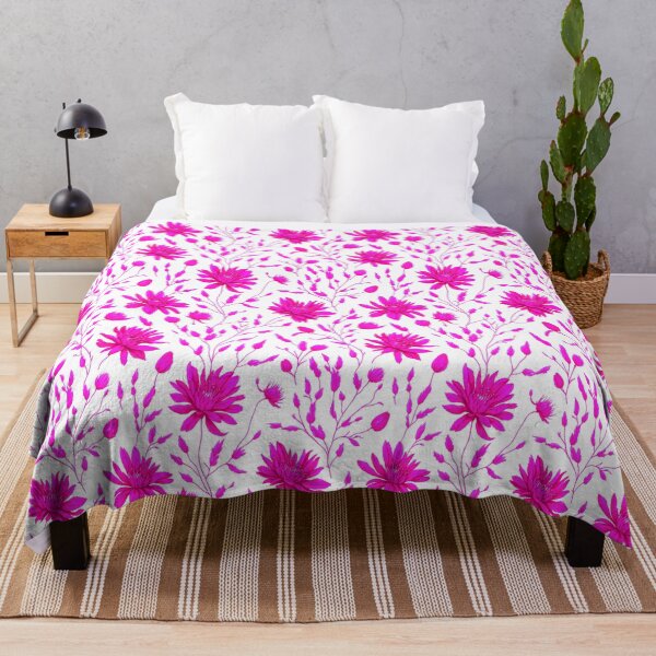 Item preview, Pink floral seamless pattern designed and sold by Jayjaynaenae.
