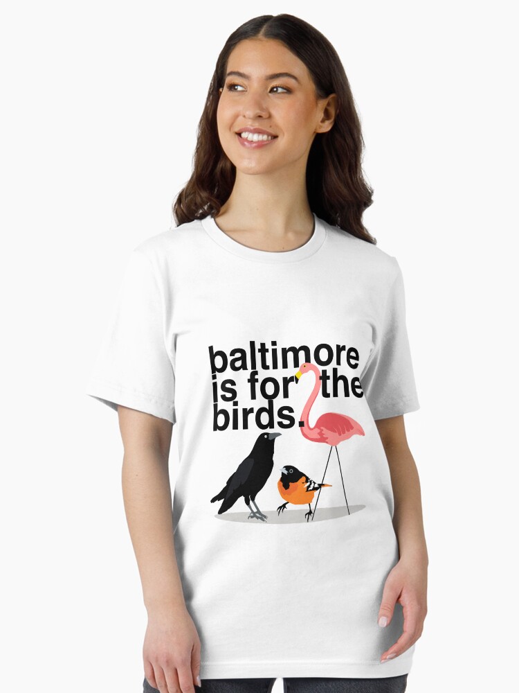 Thumbnail 2 of 7, Essential T-Shirt, Baltimore is for the Birds designed and sold by nataliebohemian.