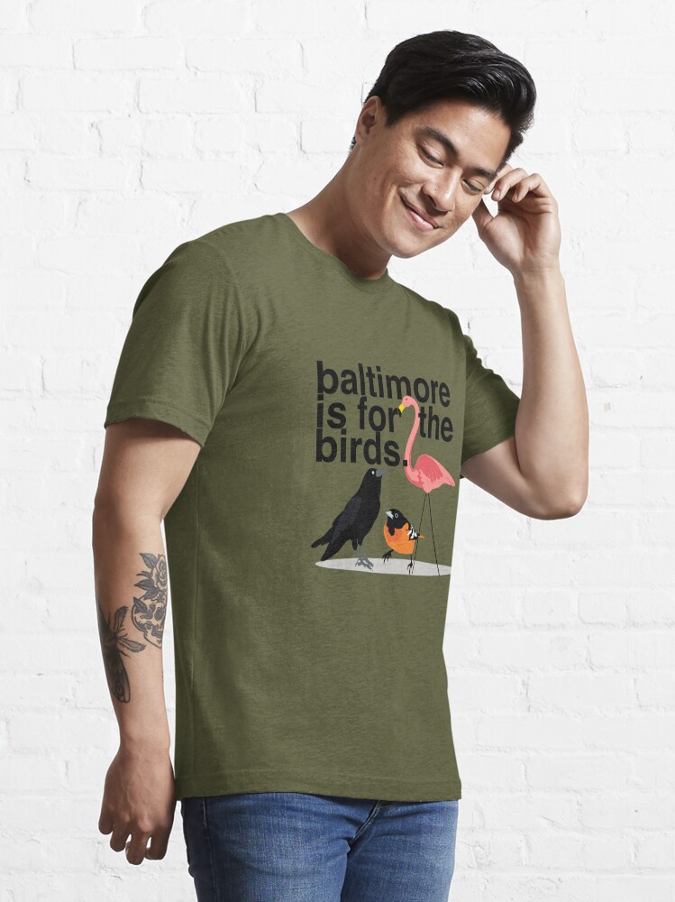 Baltimore Ravens and Baltimore Orioles Bad Birds of Baltimore cartoon shirt  - Dalatshirt