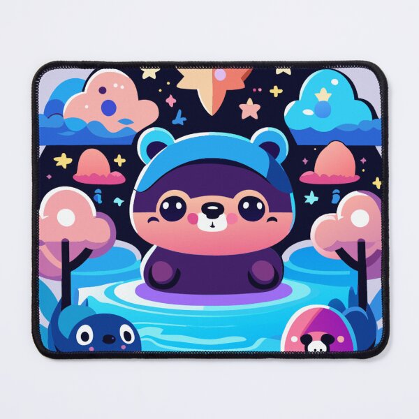 Item preview, Bear and Forest Friends at Night designed and sold by CutesyKoala.