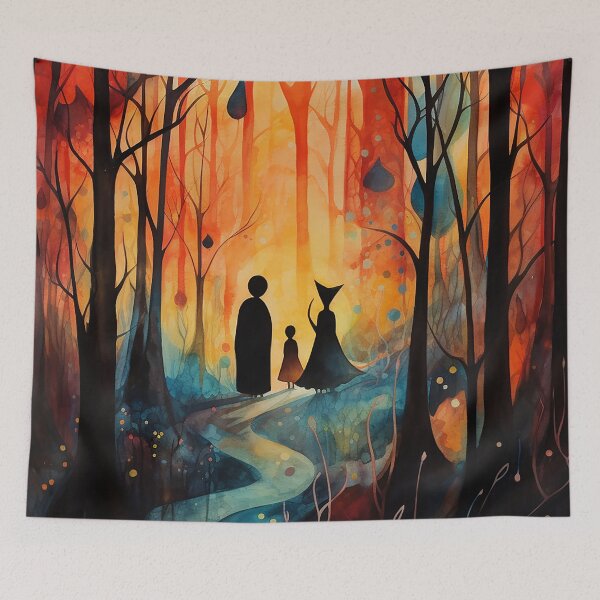 Item preview, Wiltha - Witch Forest (1/4) designed and sold by sabantha.