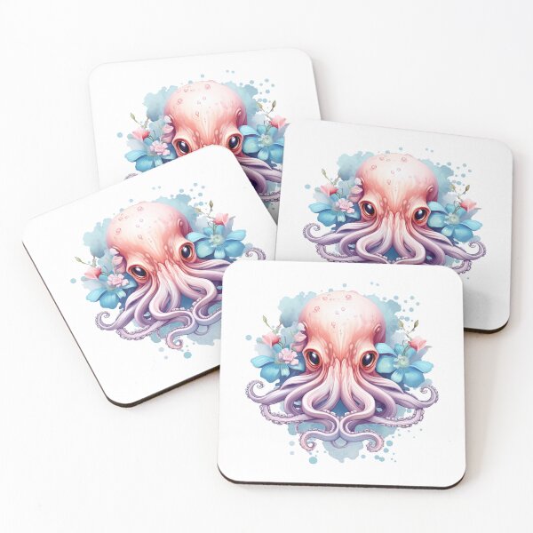 Item preview, Enchanting Octopus Fantasy Vector Design 4 designed and sold by eyestetix.