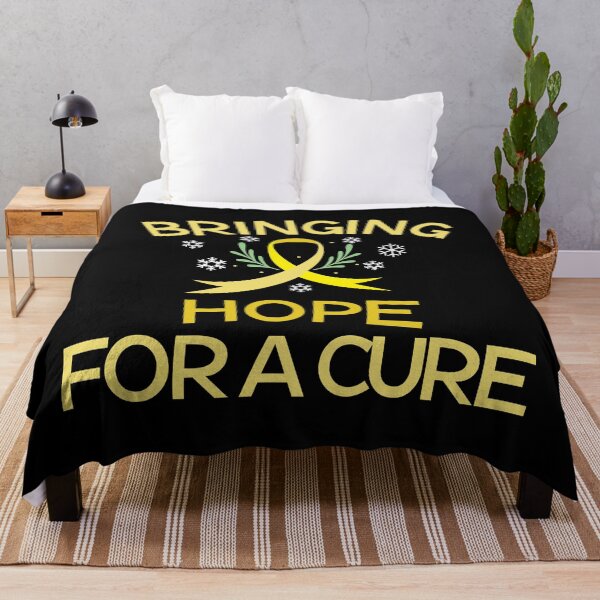 Item preview, Sarcoma cancer Bringing hope for a cure yellow ribbon designed and sold by shaderepublic.