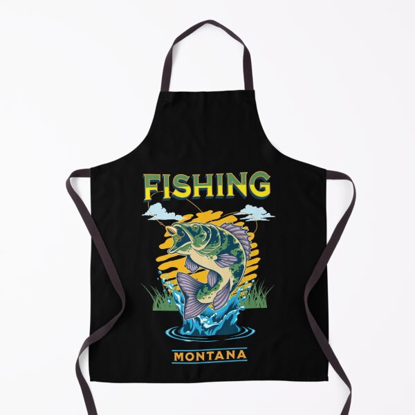 Item preview, Fishing Montana - 406 - For the love of fishing. designed and sold by Gilby-Designs.