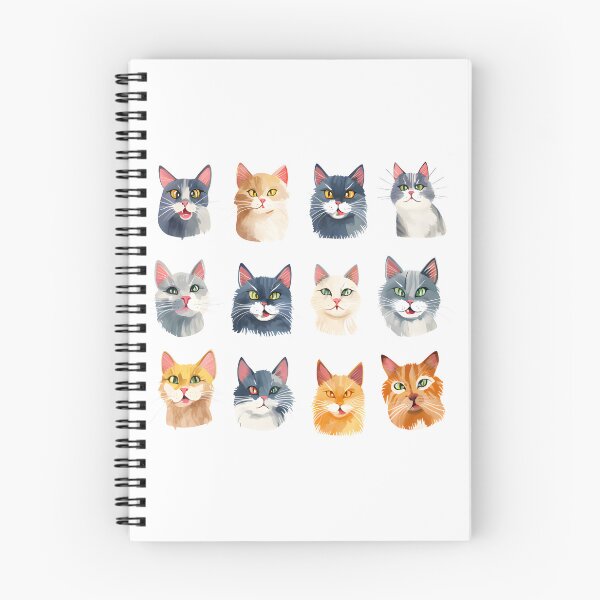 Item preview, Cat Faces and Expressions designed and sold by kaneddadda.