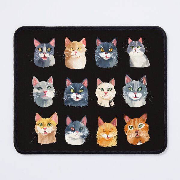 Item preview, Cat Faces and Expressions designed and sold by kaneddadda.