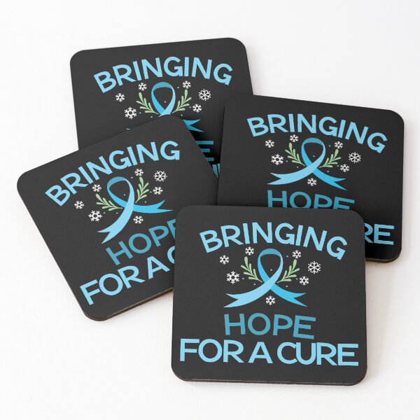 Item preview, Prostate cancer Bringing hope for a cure light blue ribbon designed and sold by shaderepublic.