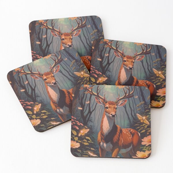 Item preview, Deer in Forest  designed and sold by Leesondesign.