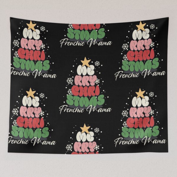 Artikelvorschau, Frenchie Mama Merry Christmas Sweatshirt, Süßes Frenchie Mom Vintage Sweatshirt Geschenk, Frenchie Mama Weihnachtsgeschenk T-Shirt, Hundeliebhaber Outfit entworfen und verkauft von BVTrendhub.