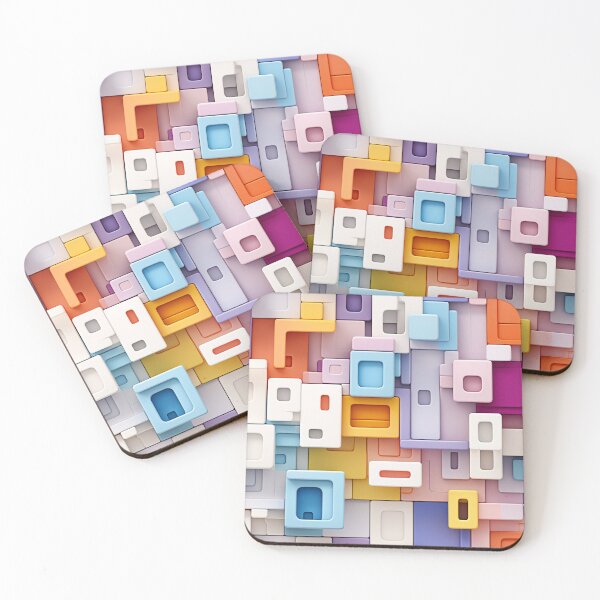 Item preview, Colored Geometric Shape designed and sold by nexusstore.