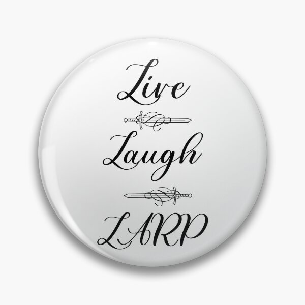Item preview, Live, Laugh, LARP designed and sold by OwlbearOasis.