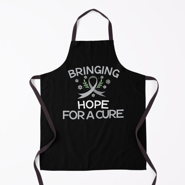Item preview, Brain cancer Bringing hope for a cure gray ribbon designed and sold by shaderepublic.