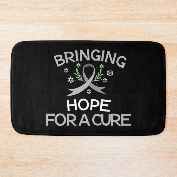 Item preview, Brain cancer Bringing hope for a cure gray ribbon designed and sold by shaderepublic.