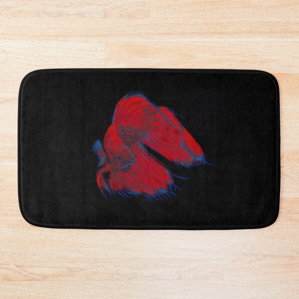Item preview, Portrait of a Red Betta Fish designed and sold by Pintarrajearte.