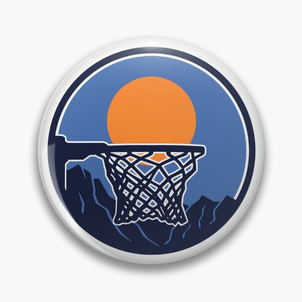 Artikelvorschau, Basketballlandschaft blau entworfen und verkauft von Tarroi.