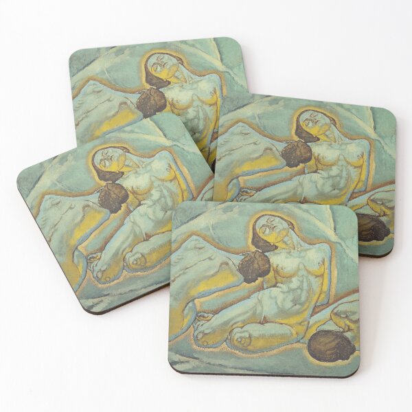 Item preview, Koloman Moser, Drei kauernde Frauen designed and sold by NouveauEra.