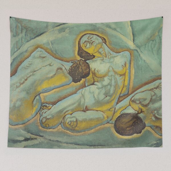 Item preview, Koloman Moser, Drei kauernde Frauen designed and sold by NouveauEra.