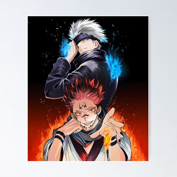  NESTLDEC Anime Jujutsu Kaisen Poster Gojo Satoru