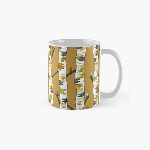 Forested Coffee Mug Art Print Wanderlust Wall Art Print Coffee