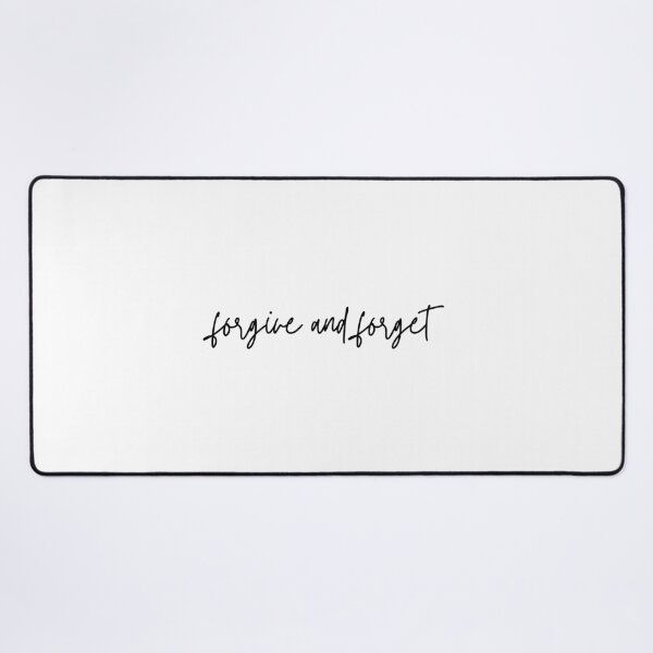 Item preview, forgive and forget pain black and white Quote sticker tshirt designed and sold by Mindlimes.
