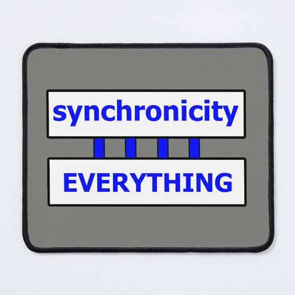 Item preview, Synchronicity Everything is Connected Jungian Psychology 1111 - Blue 3 of 4 designed and sold by Beachy.