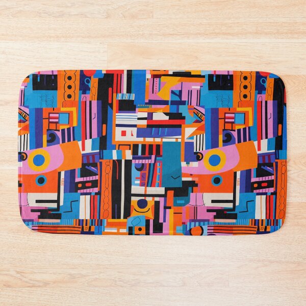 Item preview, Colorful woven fabric pattern #0003 designed and sold by serol.
