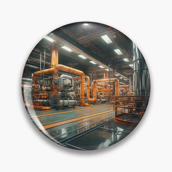 Item preview, Cool Industrial Factory designed and sold by Custom-Print.