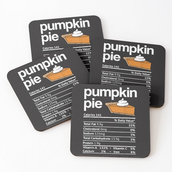 Item preview, Pumpkin Pie Nutrition Facts Thanksgiving Christmas  designed and sold by William Parker.