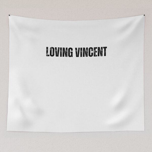 Item preview, loving vincent black and white Quote sticker tshirt designed and sold by Mindlimes.