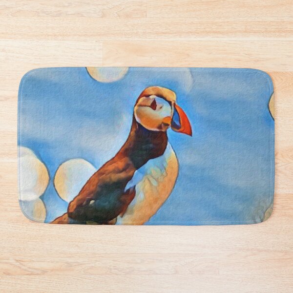 Item preview, Puffin Overlooking The Sea  designed and sold by Heathermarie321.