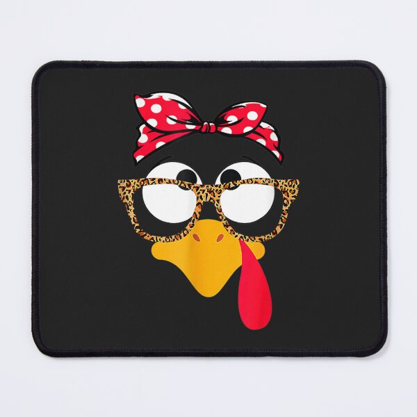 Item preview, Restro Girl Turkey Face Costume, Women Happy Thanksgiving designed and sold by William Parker.