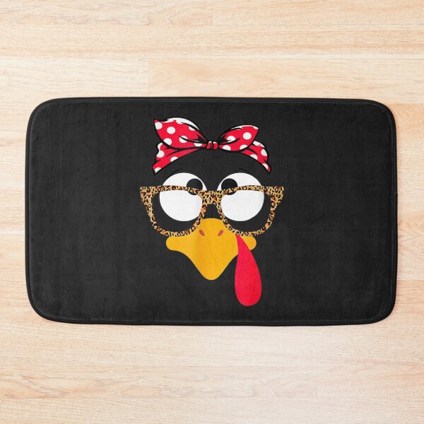 Item preview, Restro Girl Turkey Face Costume, Women Happy Thanksgiving designed and sold by William Parker.