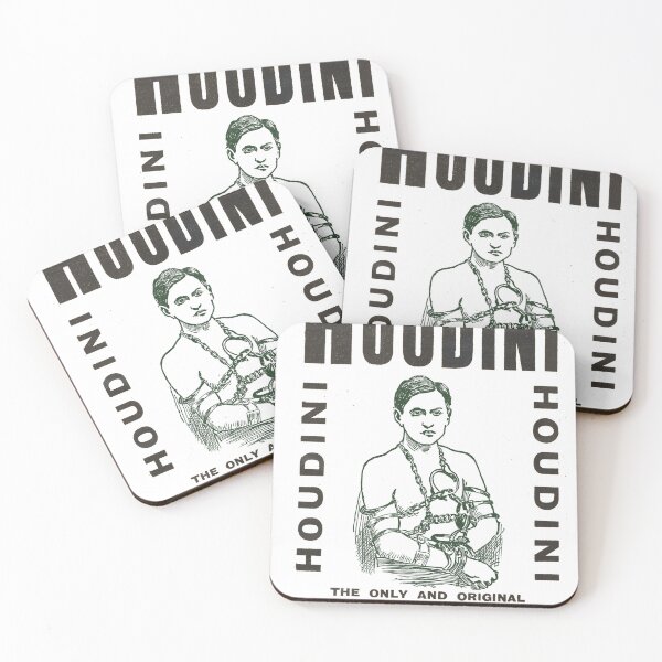 Item preview, Vintage Houdini Poster designed and sold by seaplain.