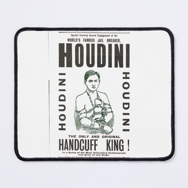 Item preview, Vintage Houdini Poster designed and sold by seaplain.