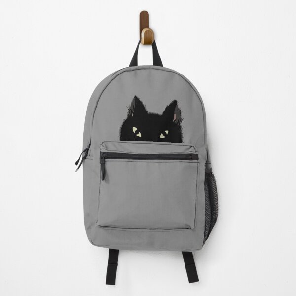 Item preview, Simple Black Cat with Text designed and sold by ClearAndHappy.