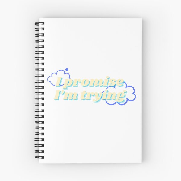 Item preview, I Promise I'm Trying designed and sold by PricklyBirb.