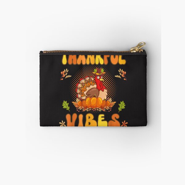 Item preview, Retro Groovy Thankful Vibes Turkey Fall Thanksgiving designed and sold by William Parker.